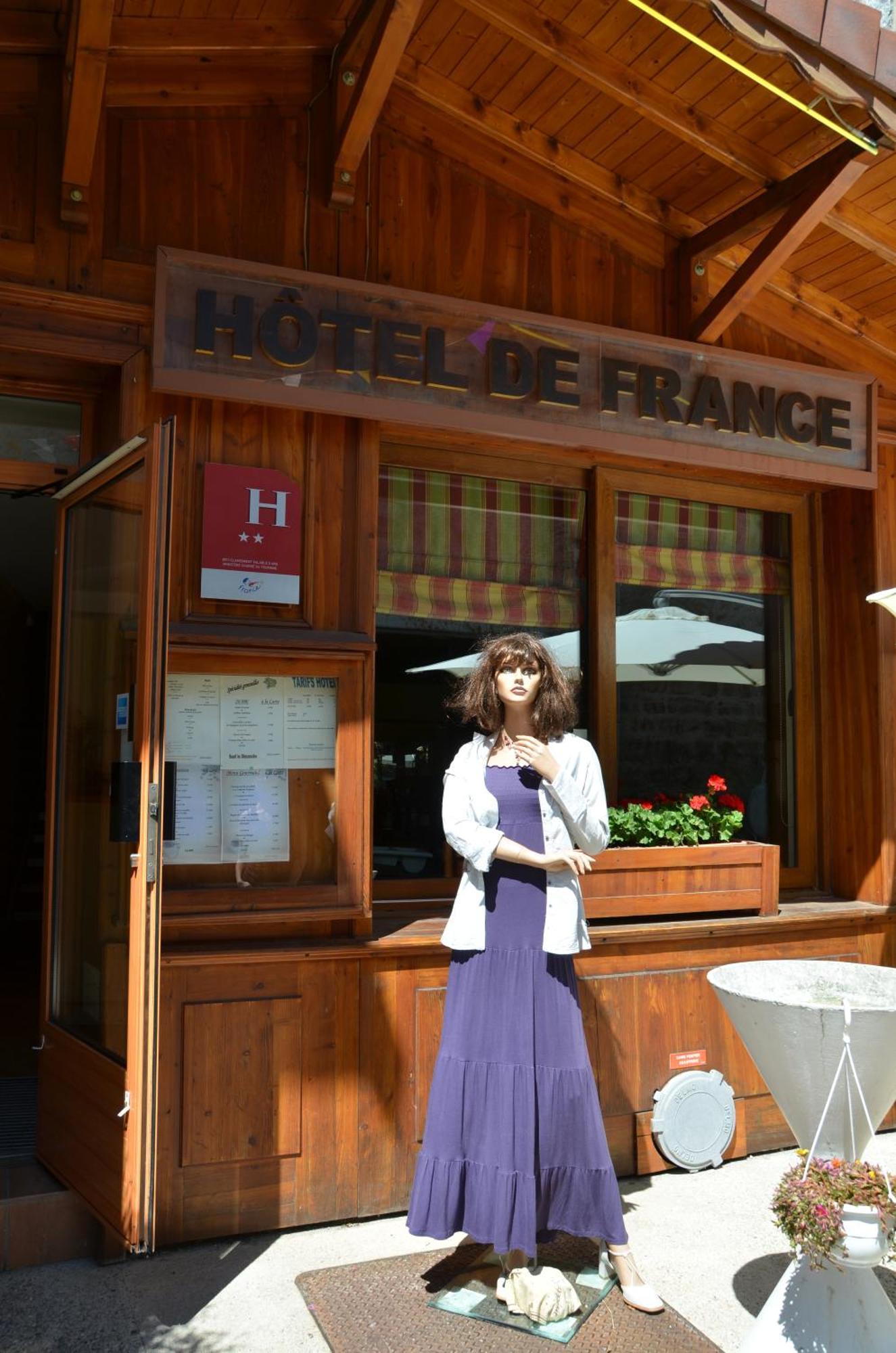 Hotel De France Le Bessat Eksteriør billede